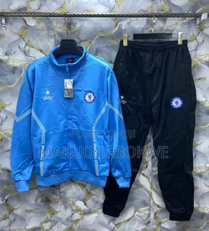 Chelsea Tracksuit Complete Set [ Located in Onitsha Deliver Nationwide
