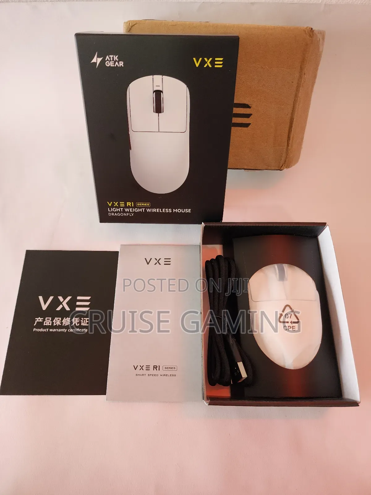 Vxe Dragonfly R1 Se+ 18000dpi Wireless Gaming Mouse Computer