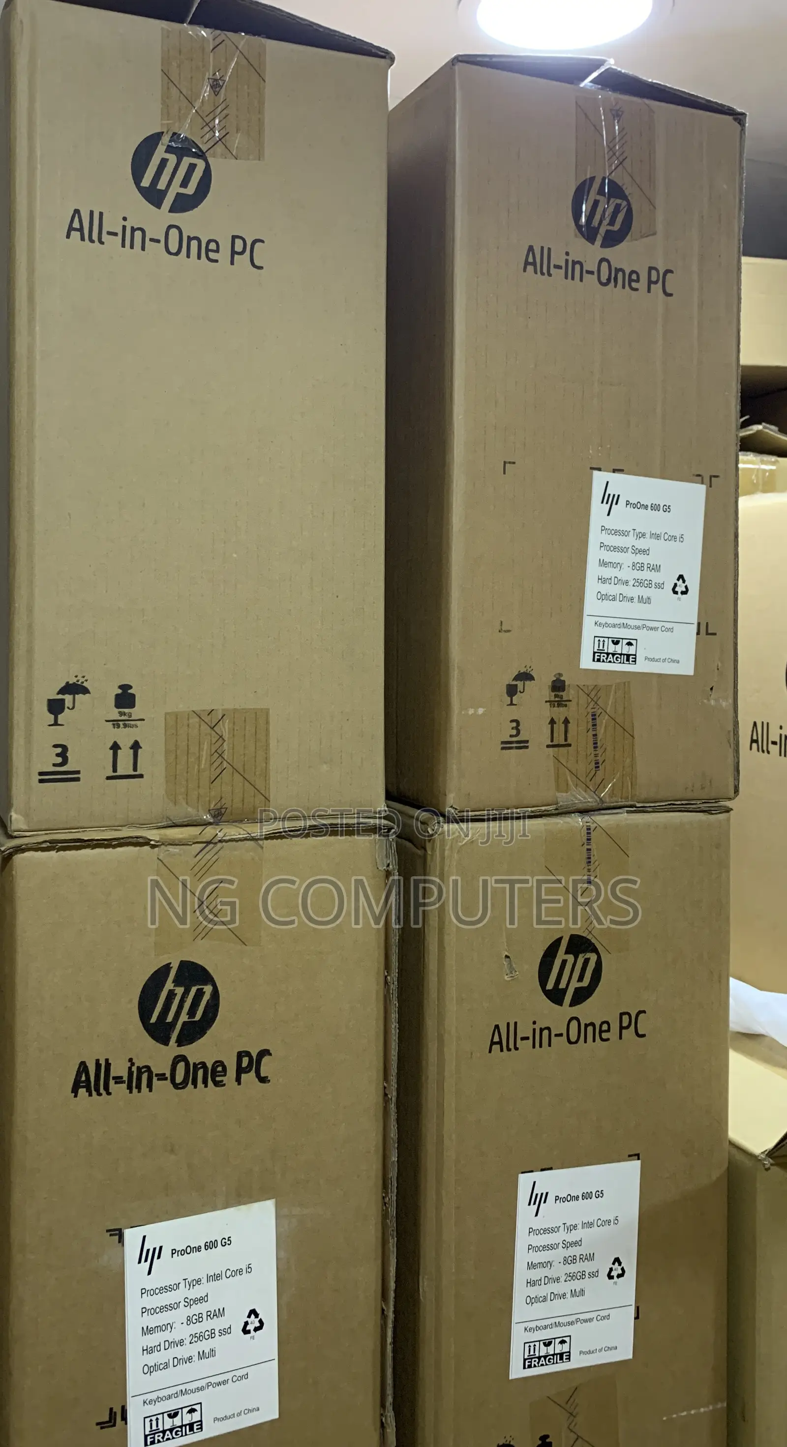 New Desktop Computer HP ProOne 600 8GB Intel Core I5 SSD 256GB