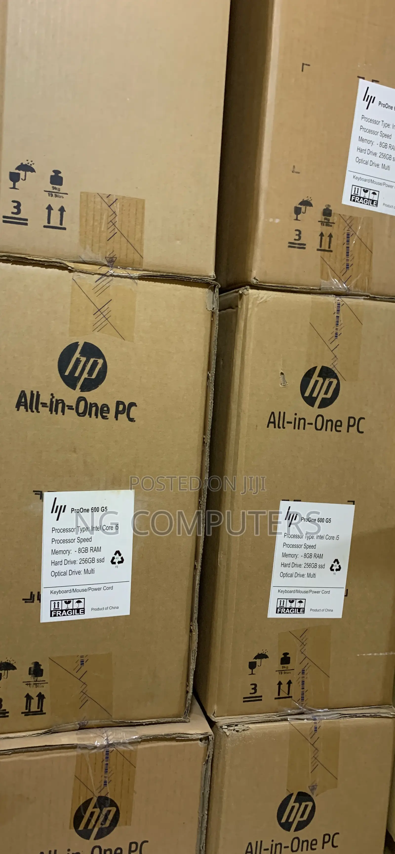 New Desktop Computer HP ProOne 600 8GB Intel Core I5 SSD 256GB