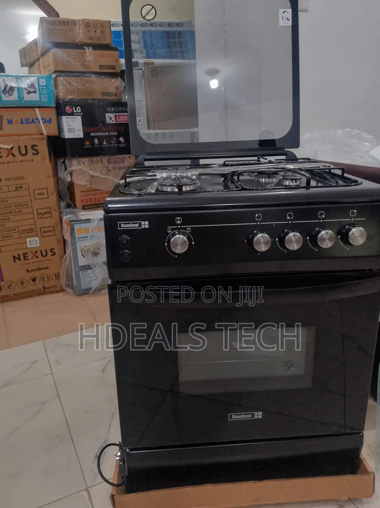 Scanfrost Prime Cook 3+1 Gas Range Cooker.