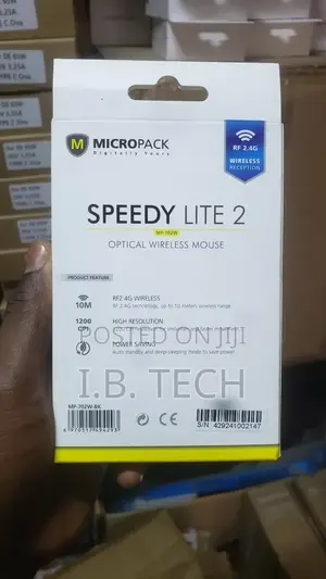 Micropack Speedy Lite 2 Optical Wireless Mouse Mp-702w