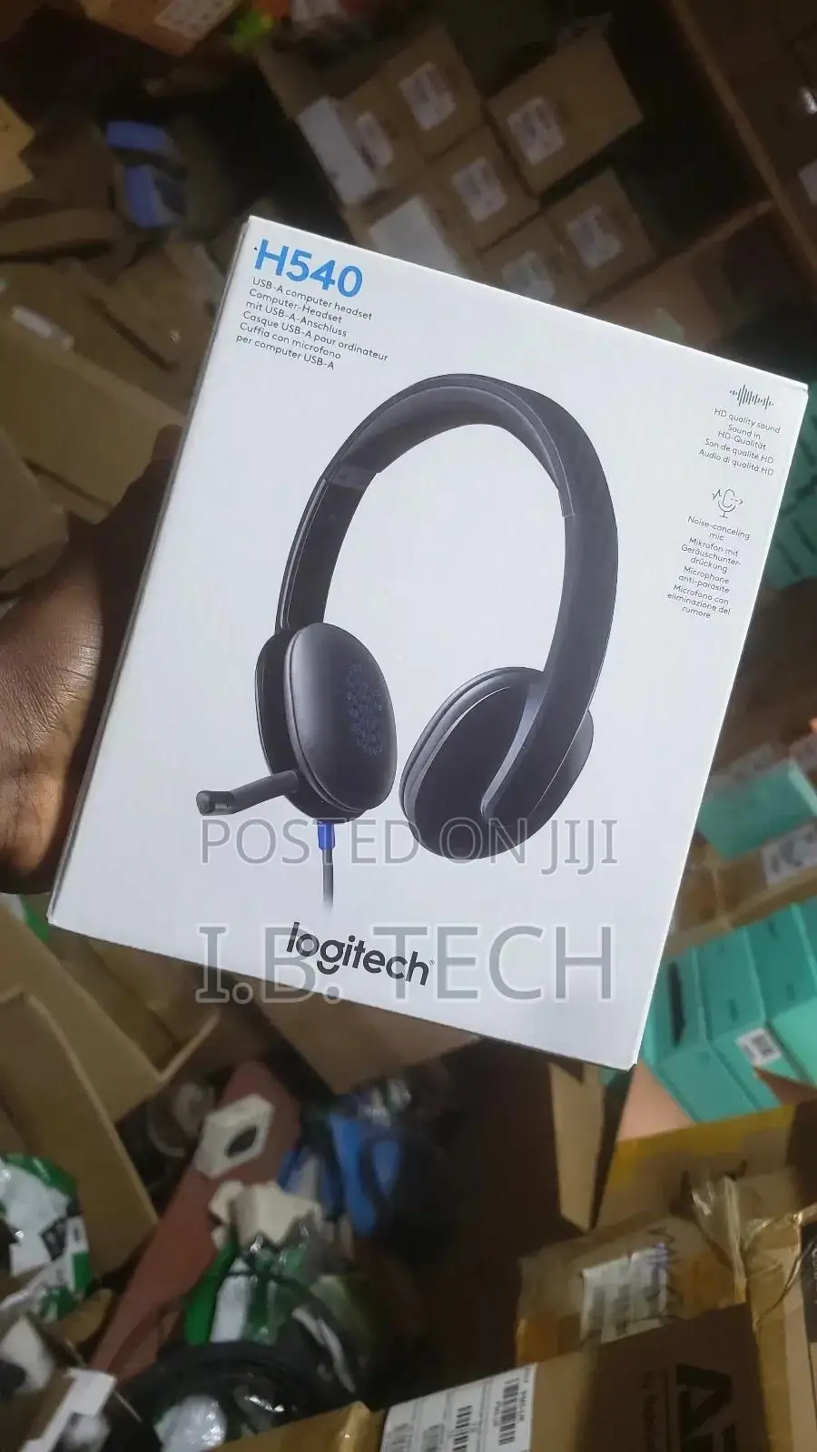 Logitech H540 Noice Canceling Headset