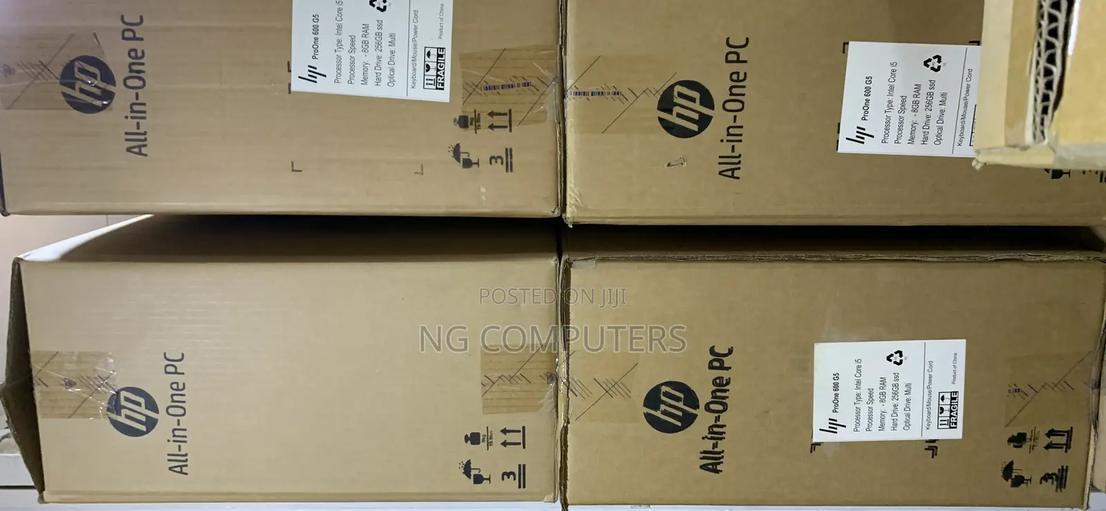 New Desktop Computer HP ProOne 600 8GB Intel Core I5 SSD 256GB