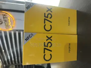 New Realme C75x 256 GB Black