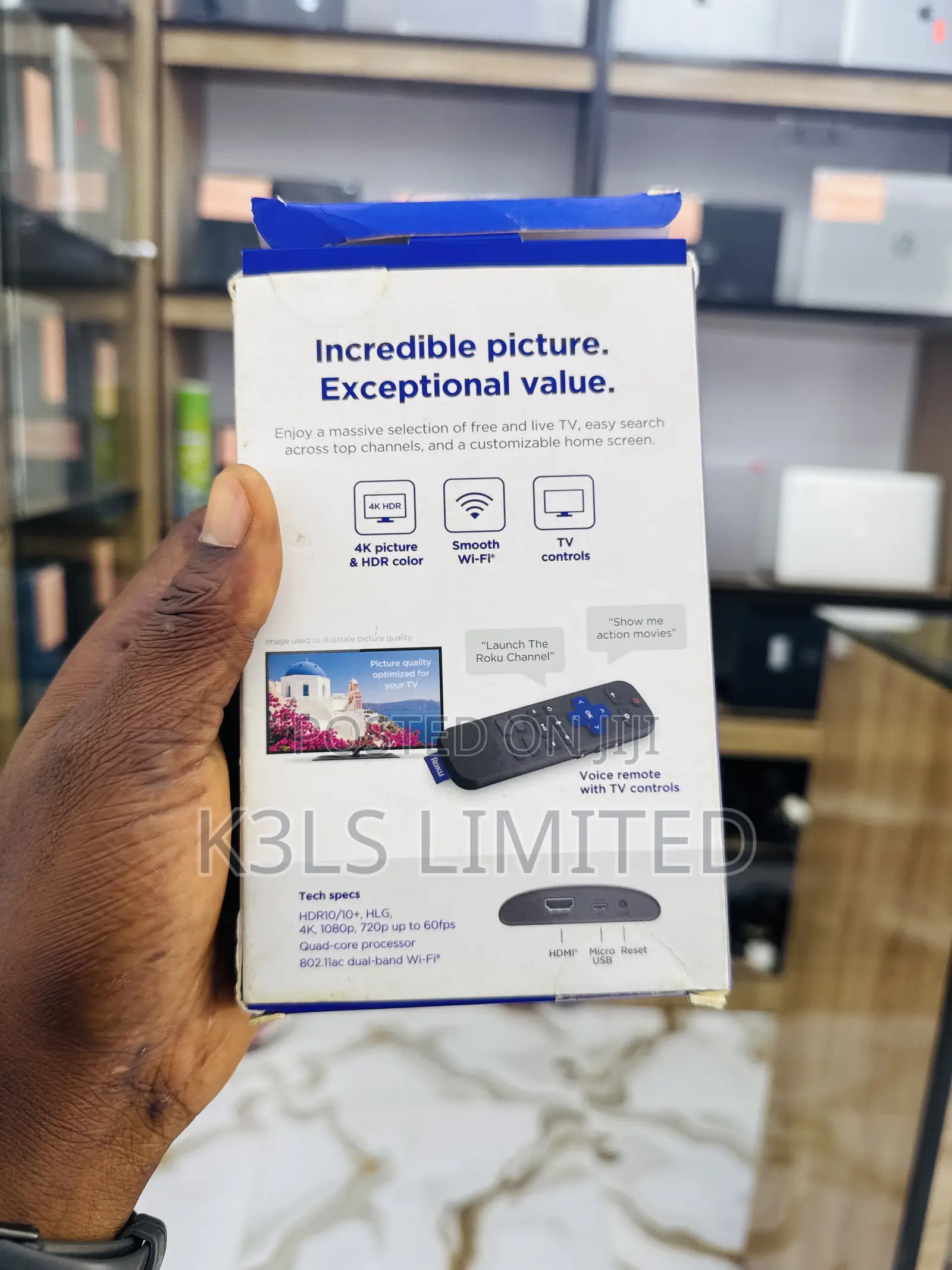 Roku Express 4k +