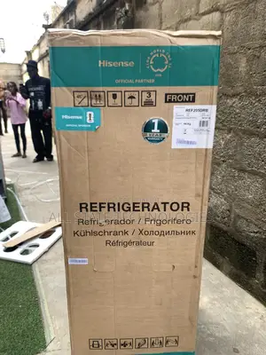 Hisense Ref 205 DRB 204l Double Door Refrigerator – Red With Water Dis