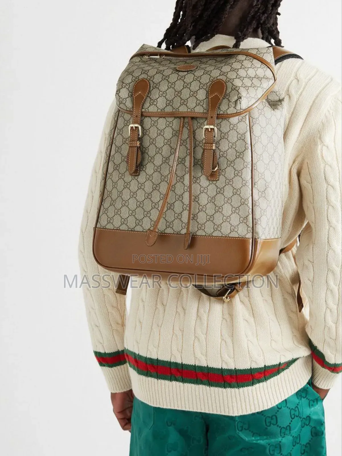 Luxury Leather Backpack