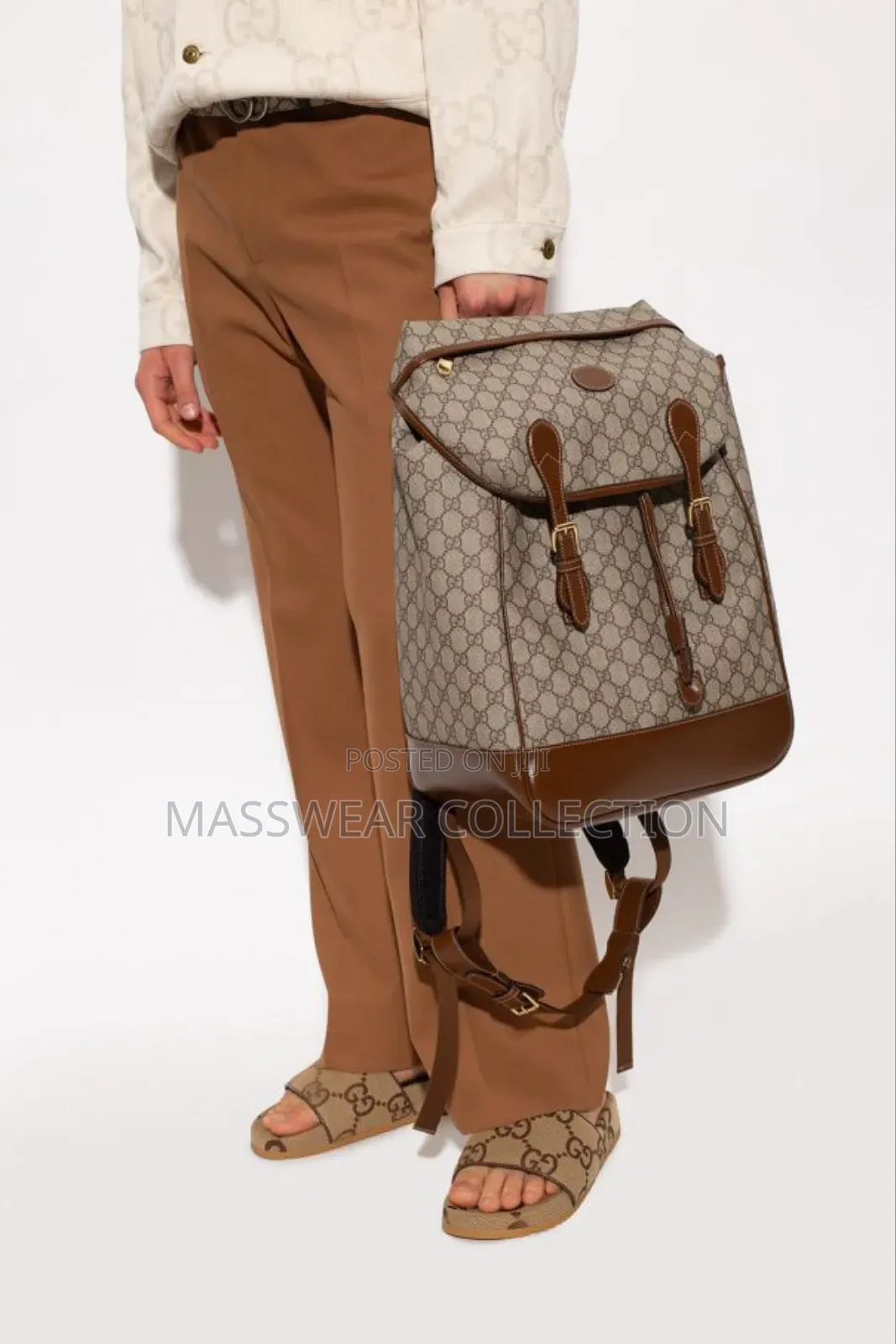 Luxury Leather Backpack