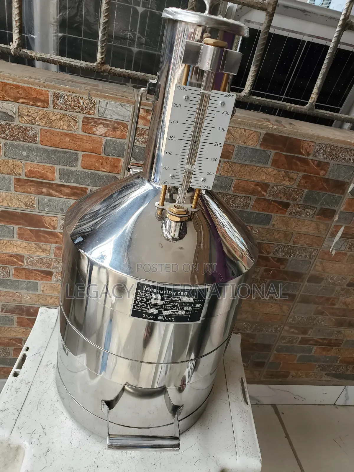 Calibration Can/Measuring Can 20l