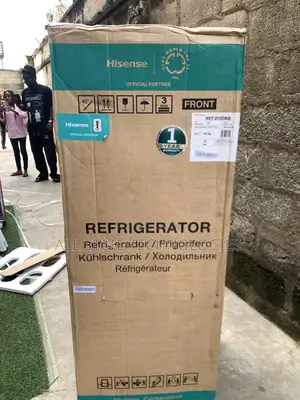 Hisense Ref 205 DRB 204 Litres Two-Door Fridge in Red
