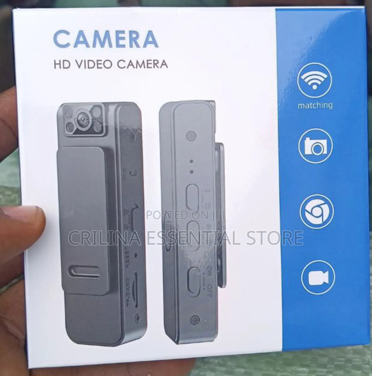 Hd Video Camera Recorder (Spy Pocket Camera)