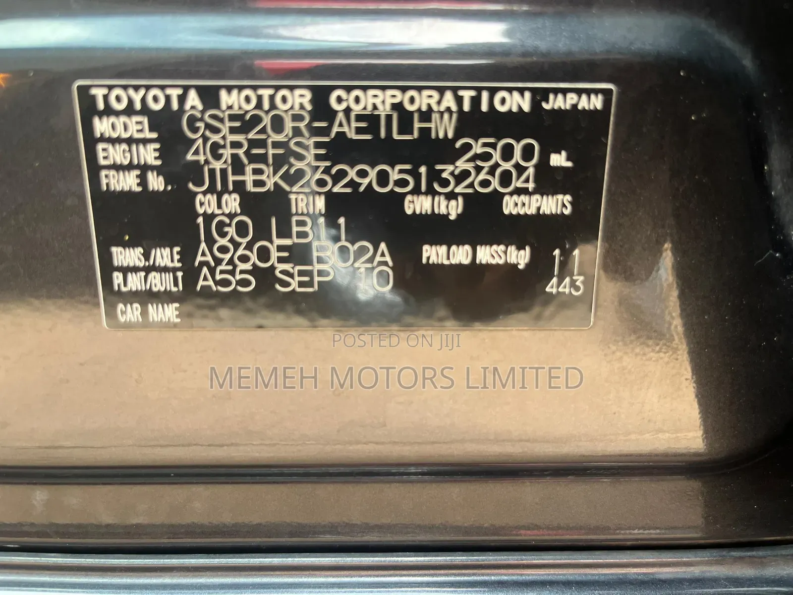 Lexus IS 2010 Gray