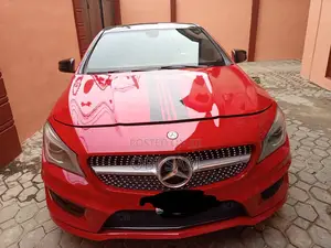 Mercedes-Benz CLA-Class 2015 Red