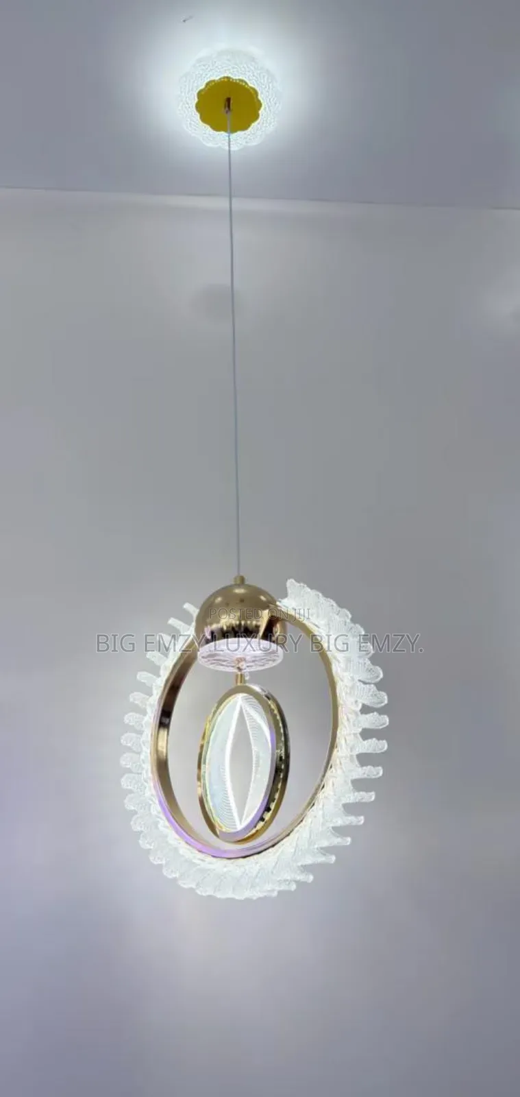 Led Modern Pendant Light With Light Base.