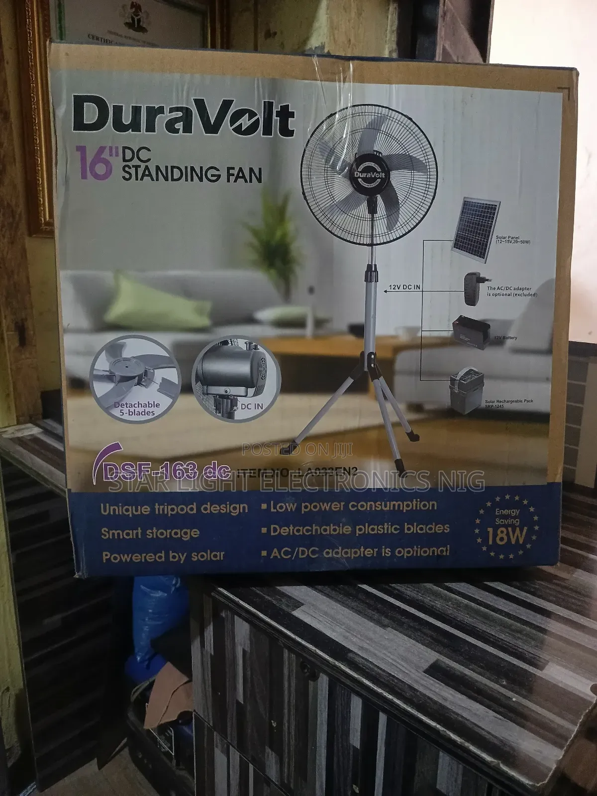 16 Inches Dc Standing Fan