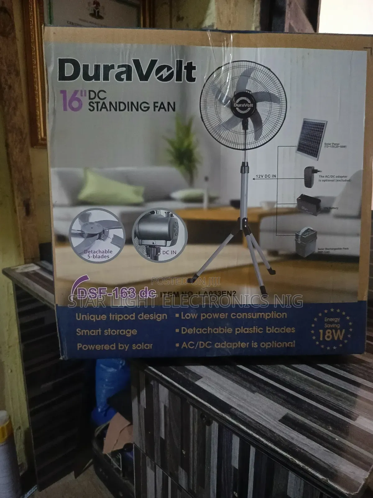 16 Inches Dc Standing Fan