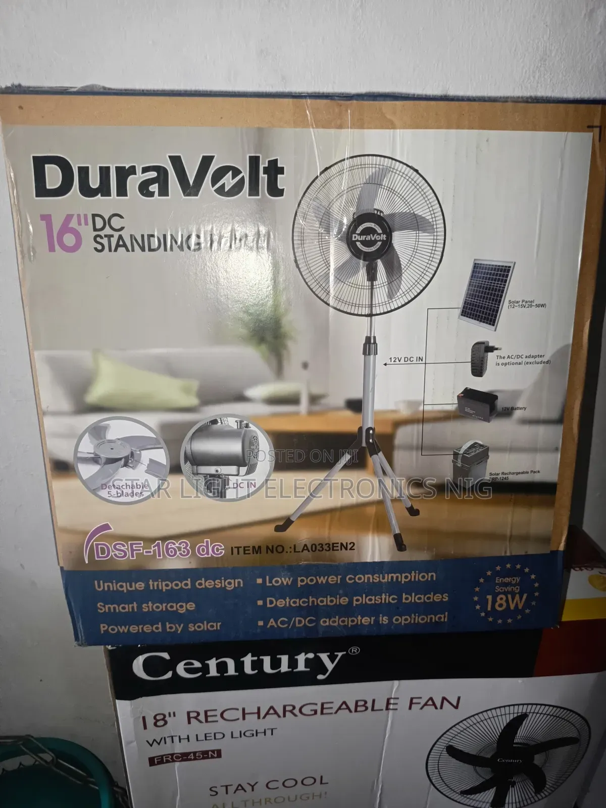 16 Inches Dc Standing Fan