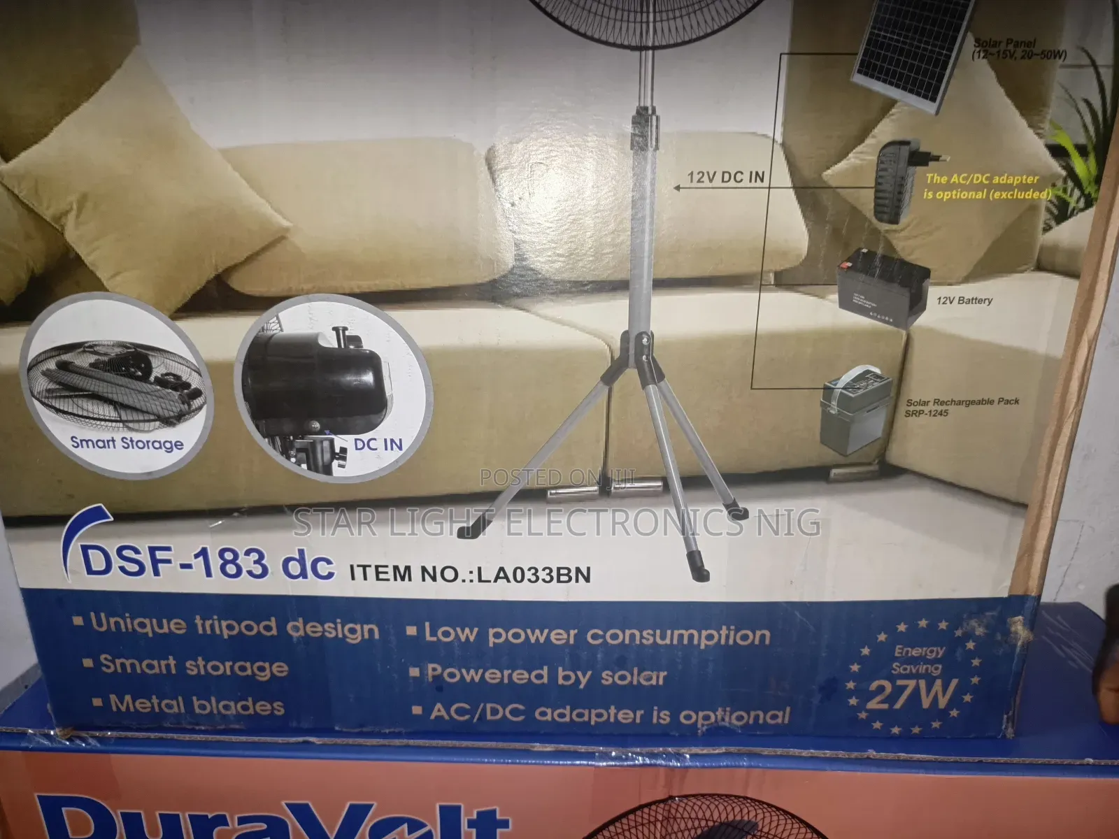 16 Inches Dc Standing Fan
