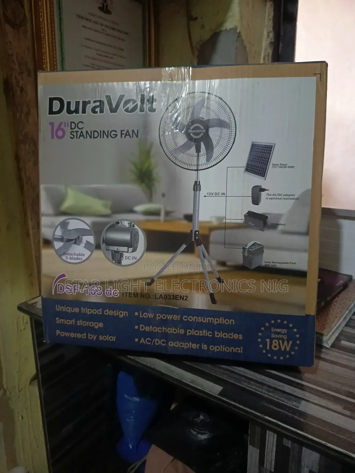 16 Inches Dc Standing Fan