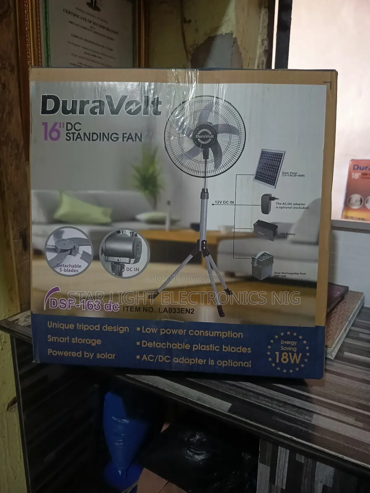 16 Inches Dc Standing Fan