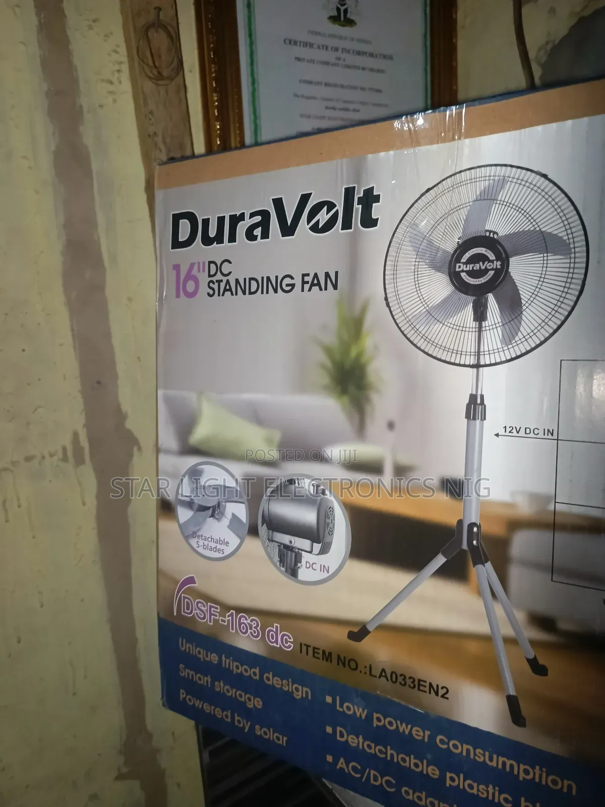 16 Inches Dc Standing Fan