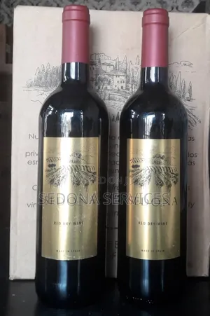 Sedona Dry Red Wine by 6 in a Carton From Spain