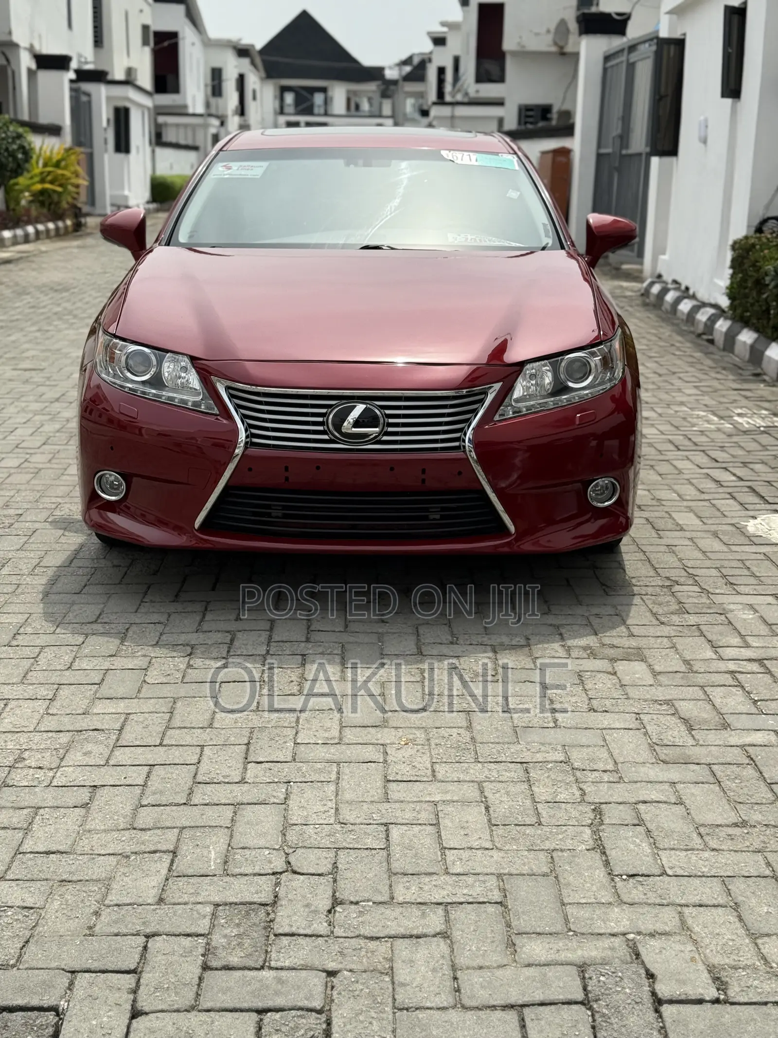 Lexus ES 2014 Red