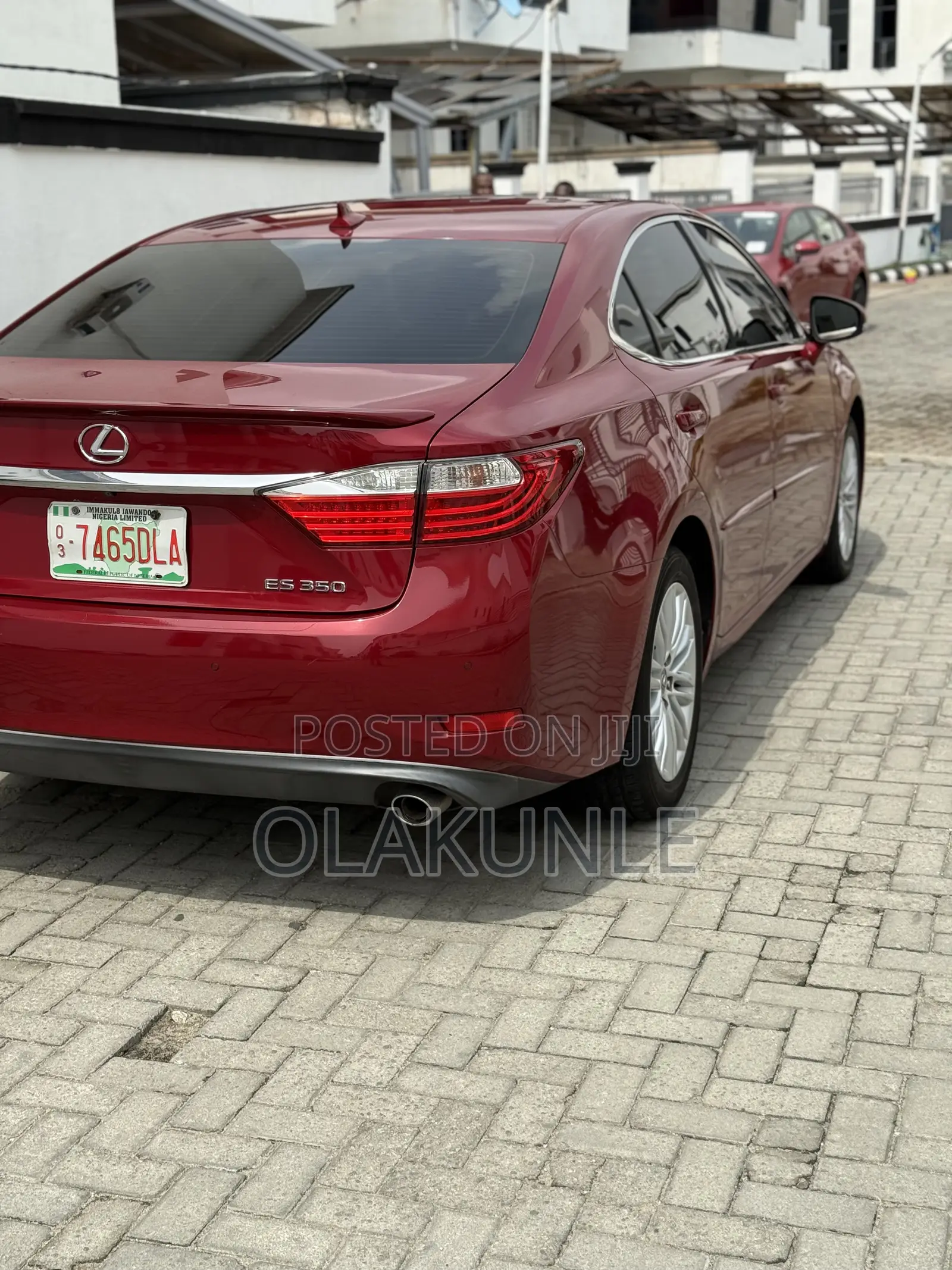 Lexus ES 2014 Red