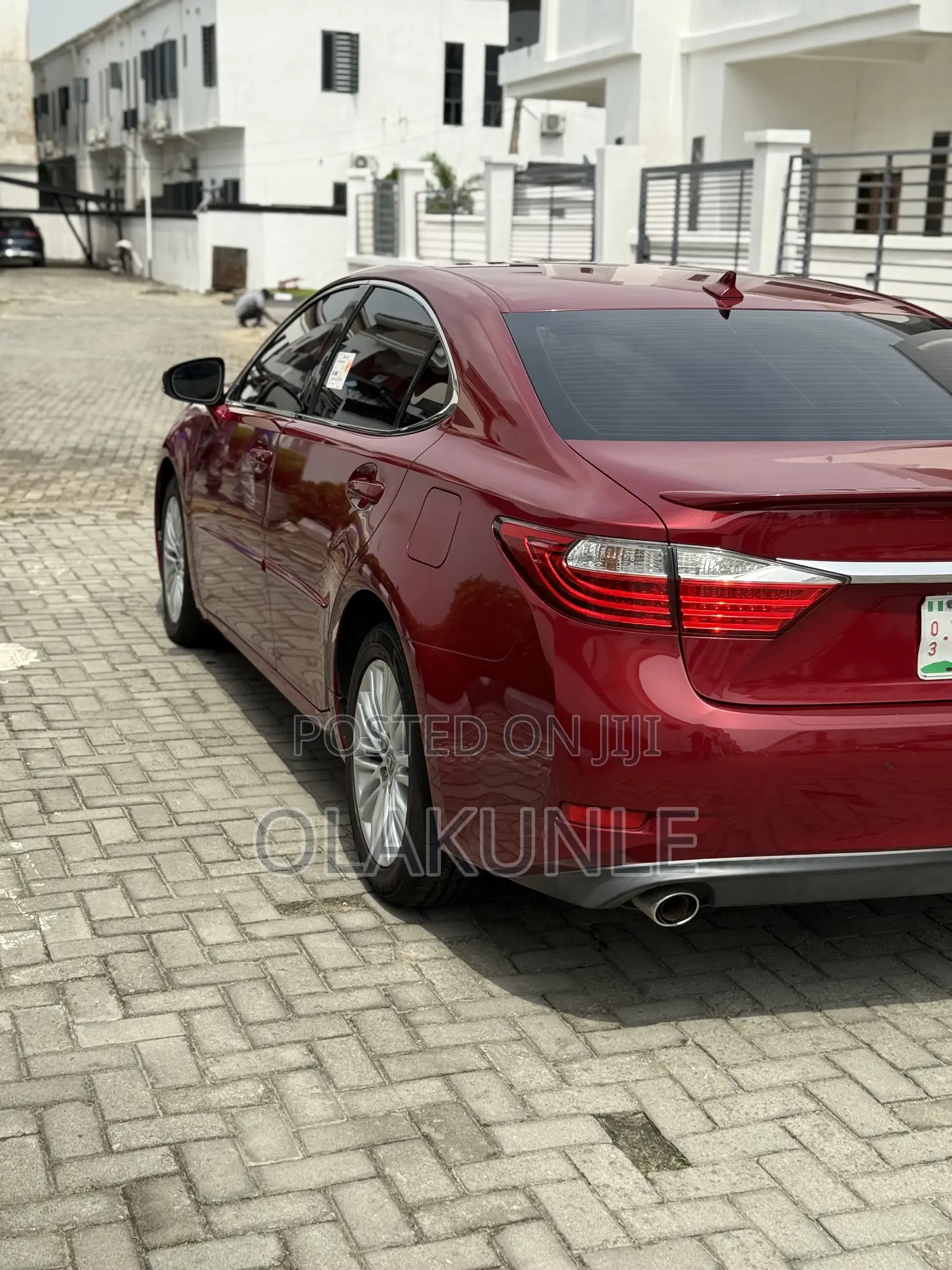 Lexus ES 2014 Red