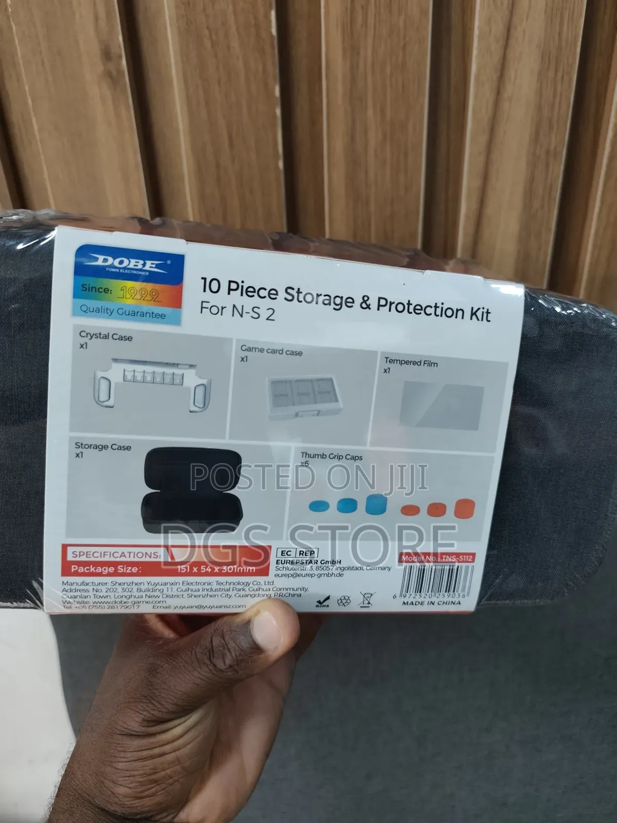 Dobe 10in1 Piece Storage Protection Kit for Nintendo Switch 2