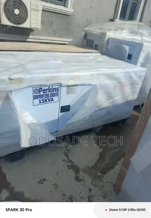 Perkins 15kva Diesel Generator With Original Soundproof Body
