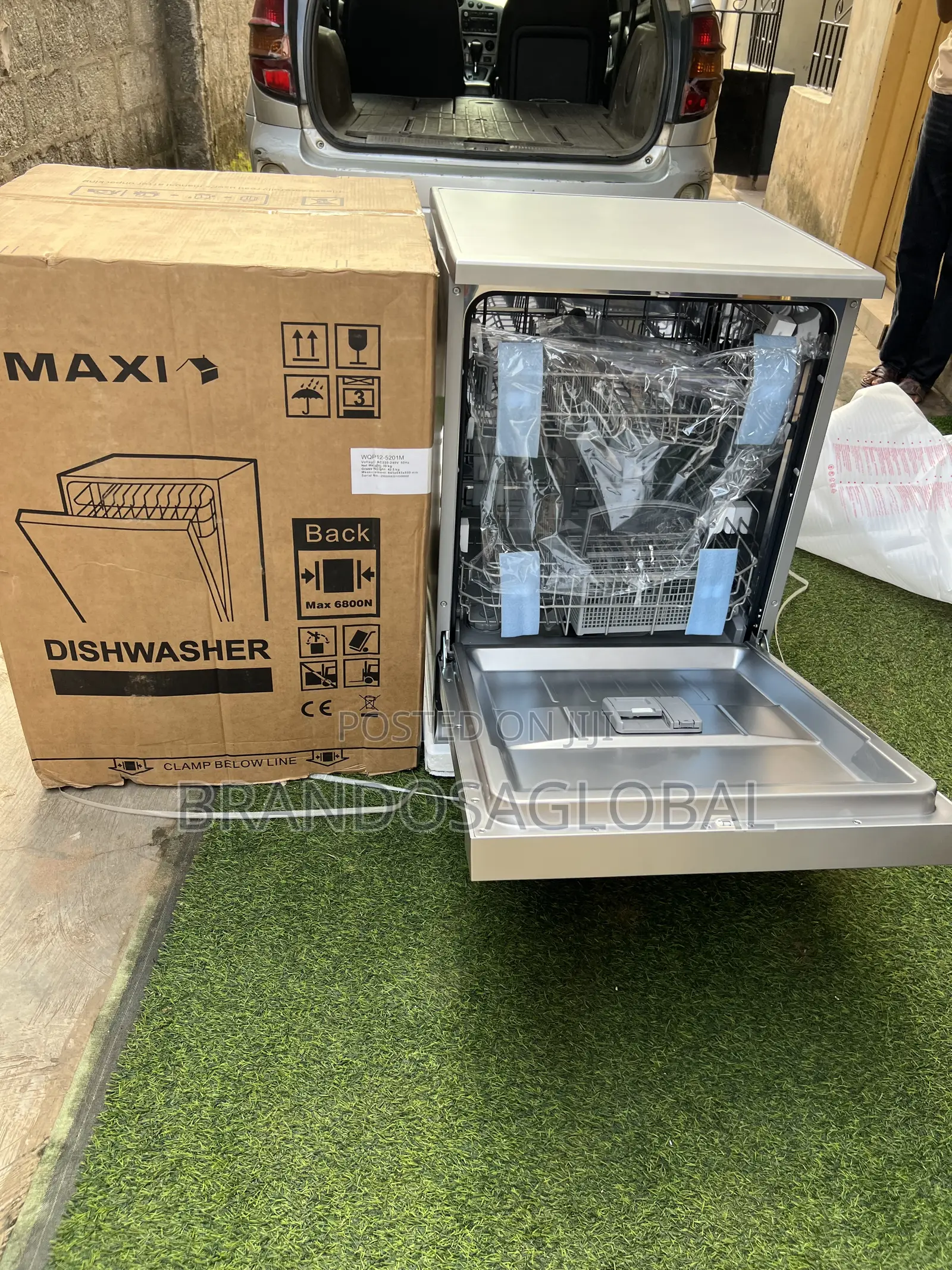 Maxi Dishwasher Wqp12-5201m Powerful Home Cleaning Solution