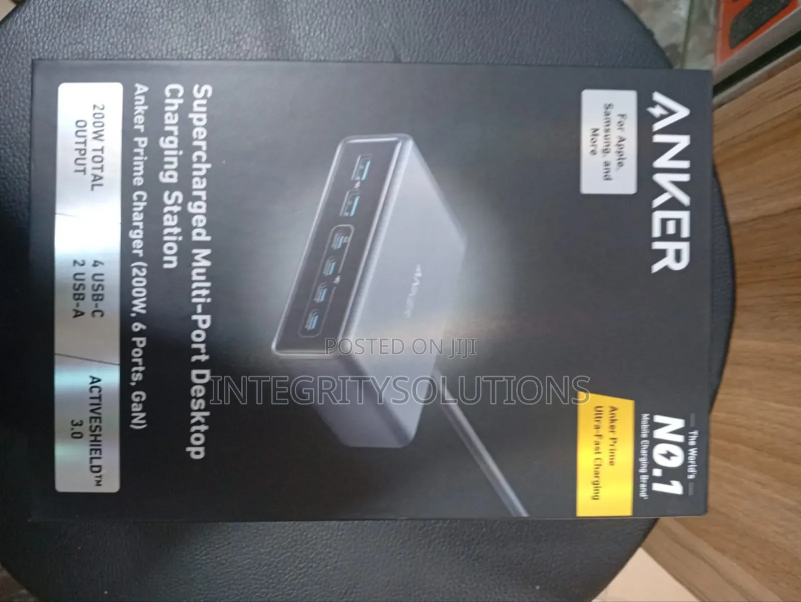 Super Charged Multi -Port Desktop Charging Station
