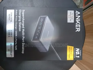 Super Charged Multi -Port Desktop Charging Station