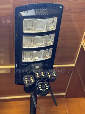 Solar Street Light With 2 CCTV Cameras | Motion Sensor | Night Vision