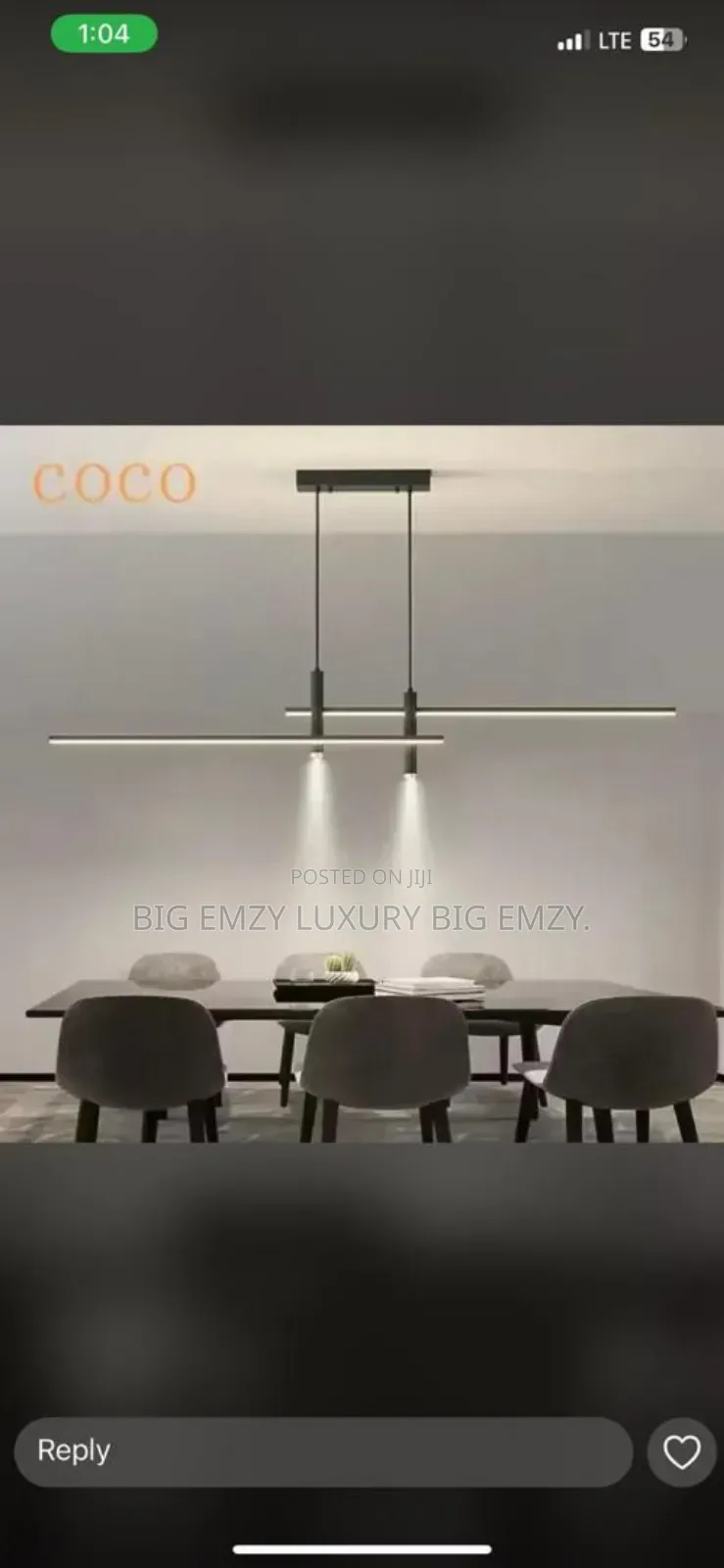 Kitchen and Living Room Lights .