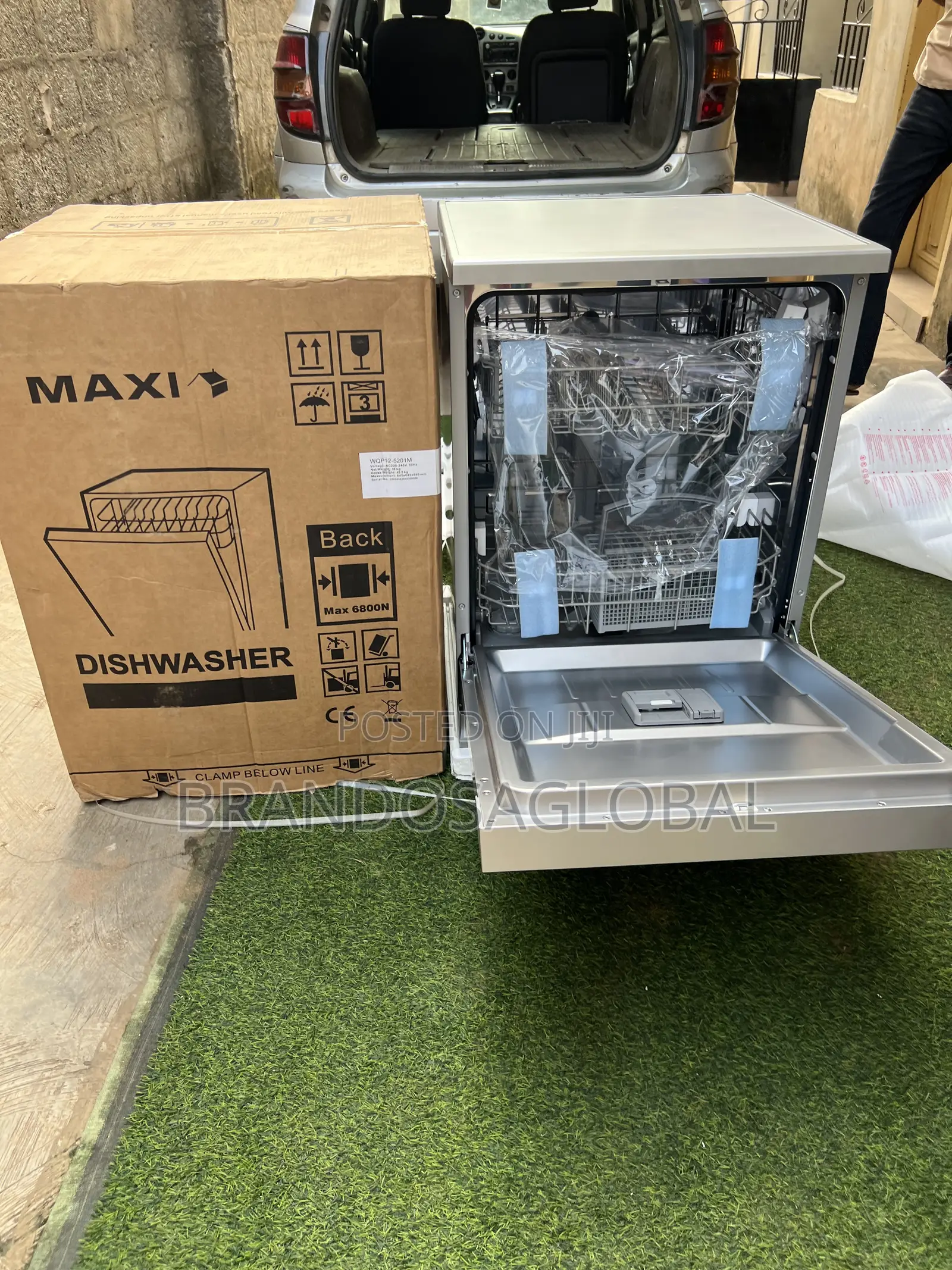 Original Maxi Wqp12-5201m Automatic Dish Washing Machine