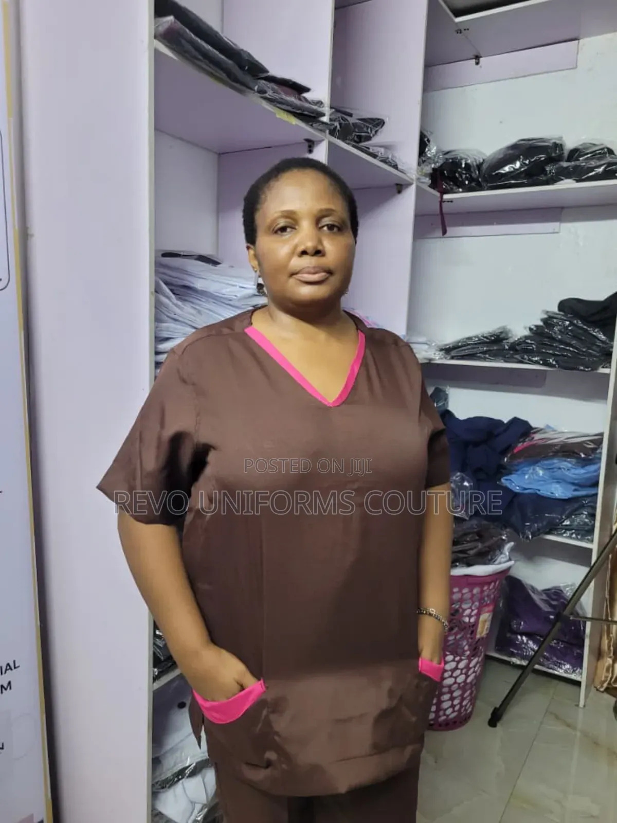 Brown Nanny's Uniform