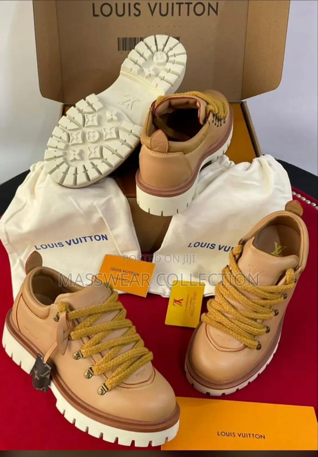 Lv Leather Sneakers