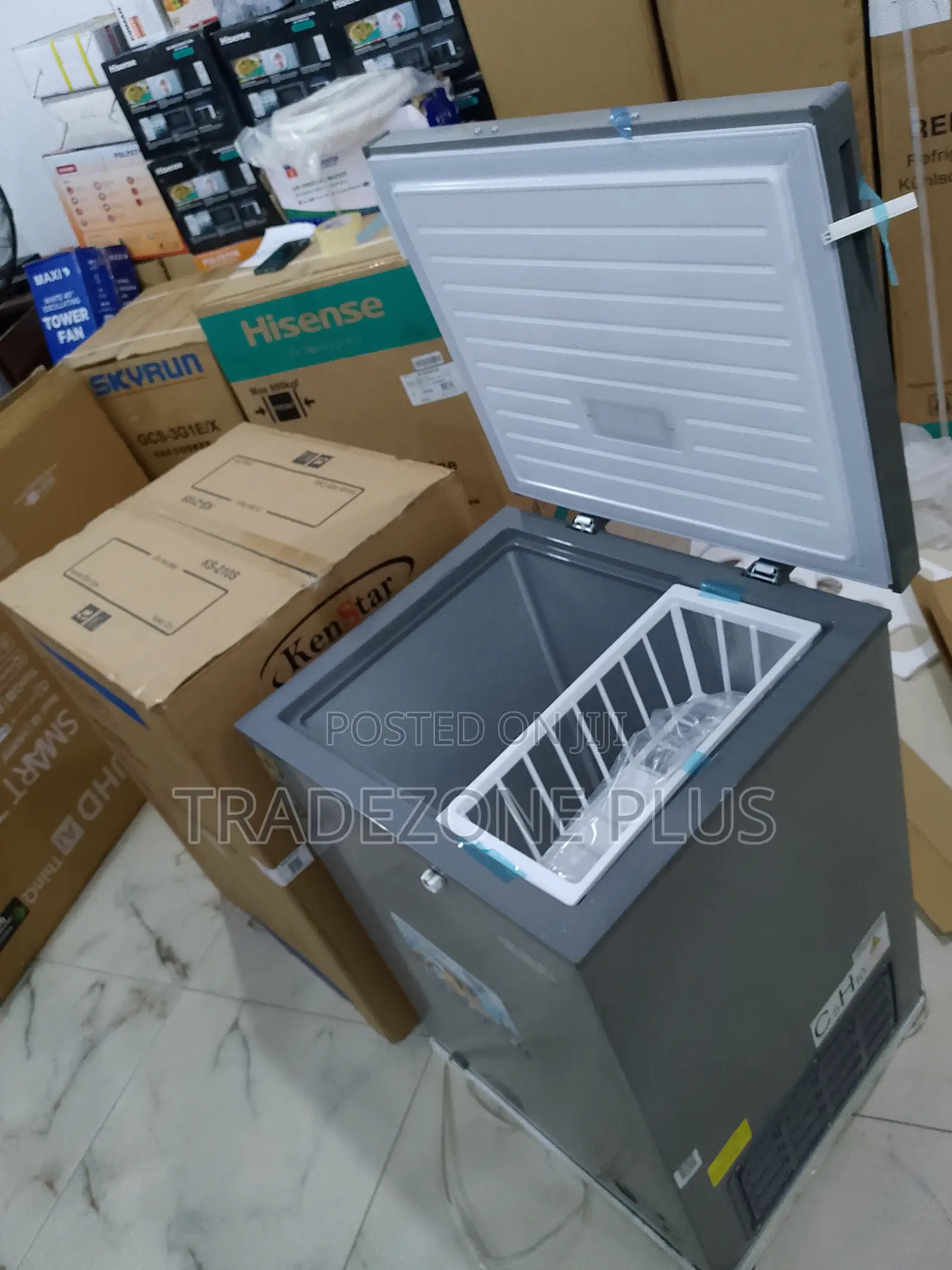 Kenstar 143l Chest Freezer-Compact Size, Mega Storage.