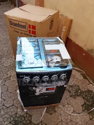 Scanfrost 4 Burner Gas Cooker With Strong Burners