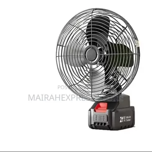 Portable Wireless Rechargeable Camping Fan With 2 Batteries