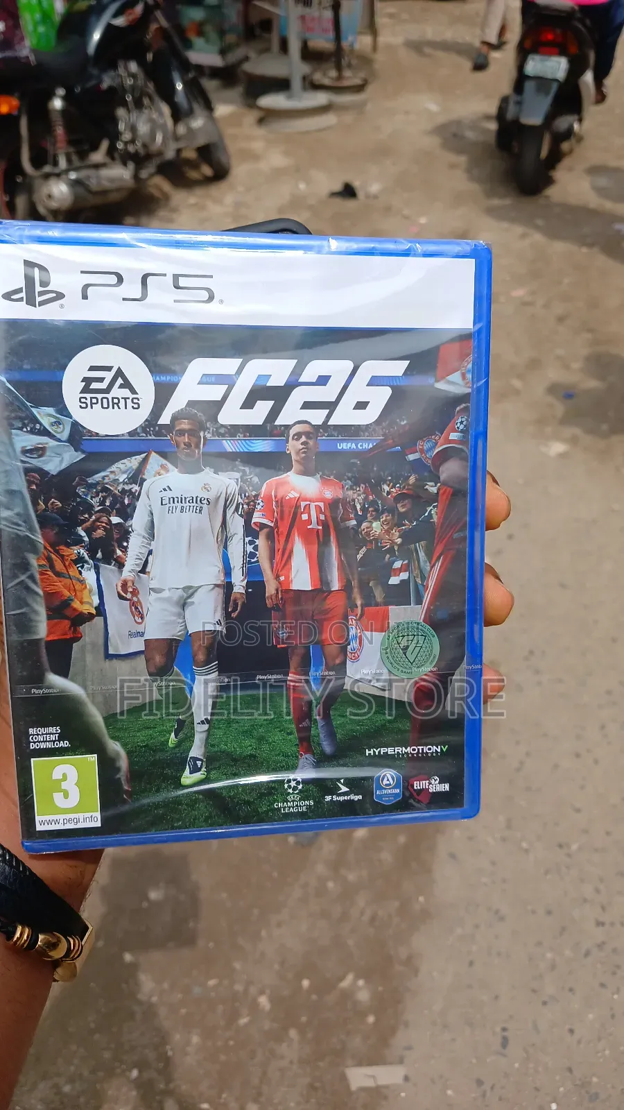 Game Disc Ps5 Fc26