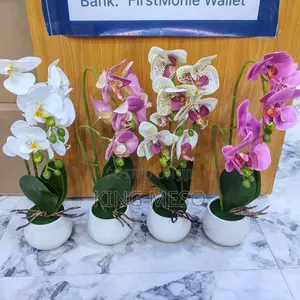 Orchid Ceramic Table Flower Vase