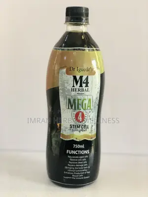 Dr Iguedo's M4 Herbal Mixture (Mega 4)Stem Cell Supplement.