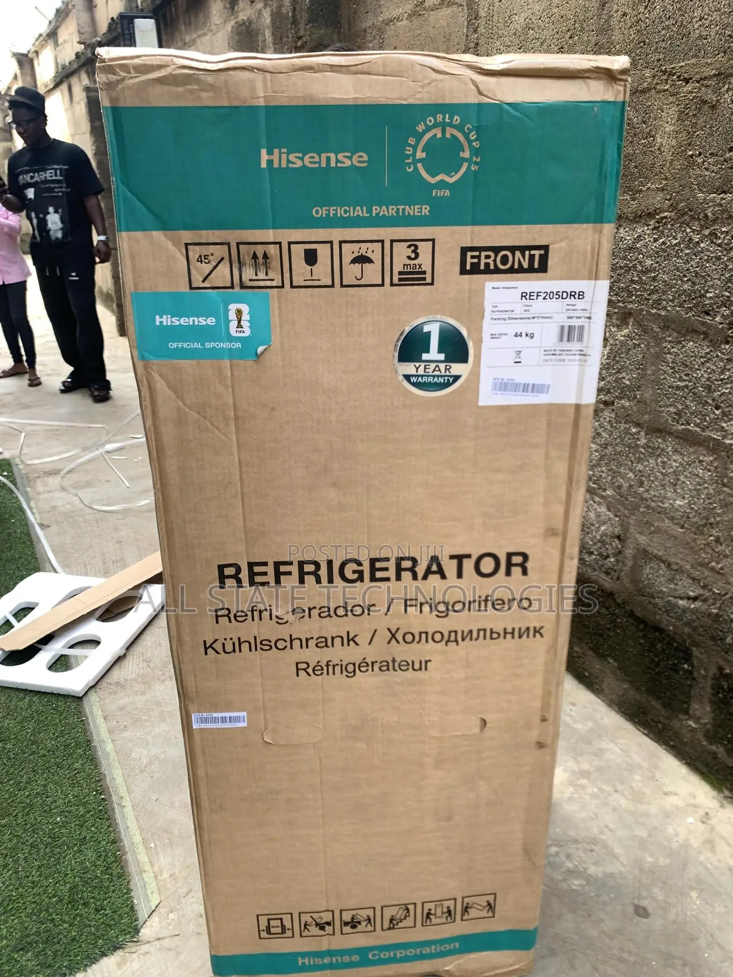 Hisense Ref 205 DRB Modern Kitchen Refrigerator, 204l