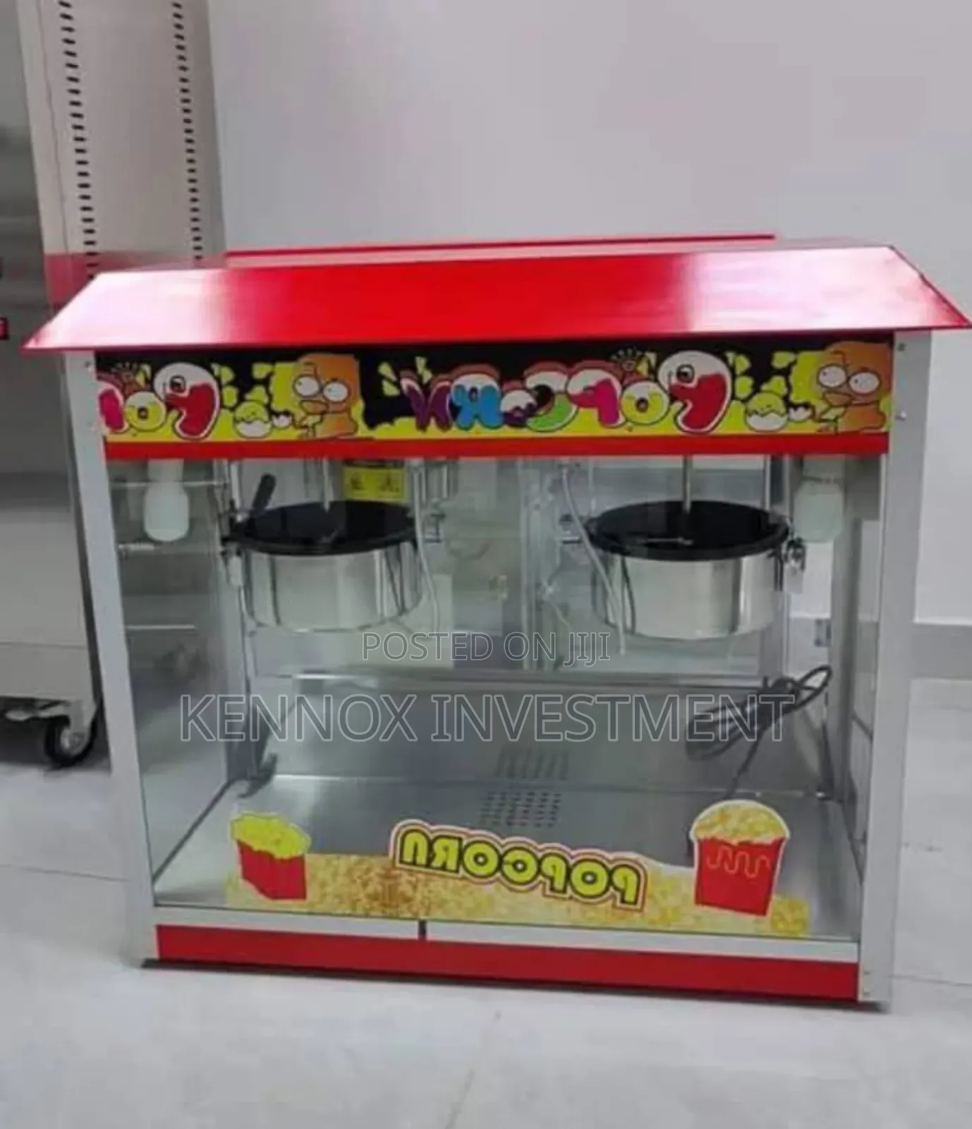 Imported Double Pot Popcorn Machine