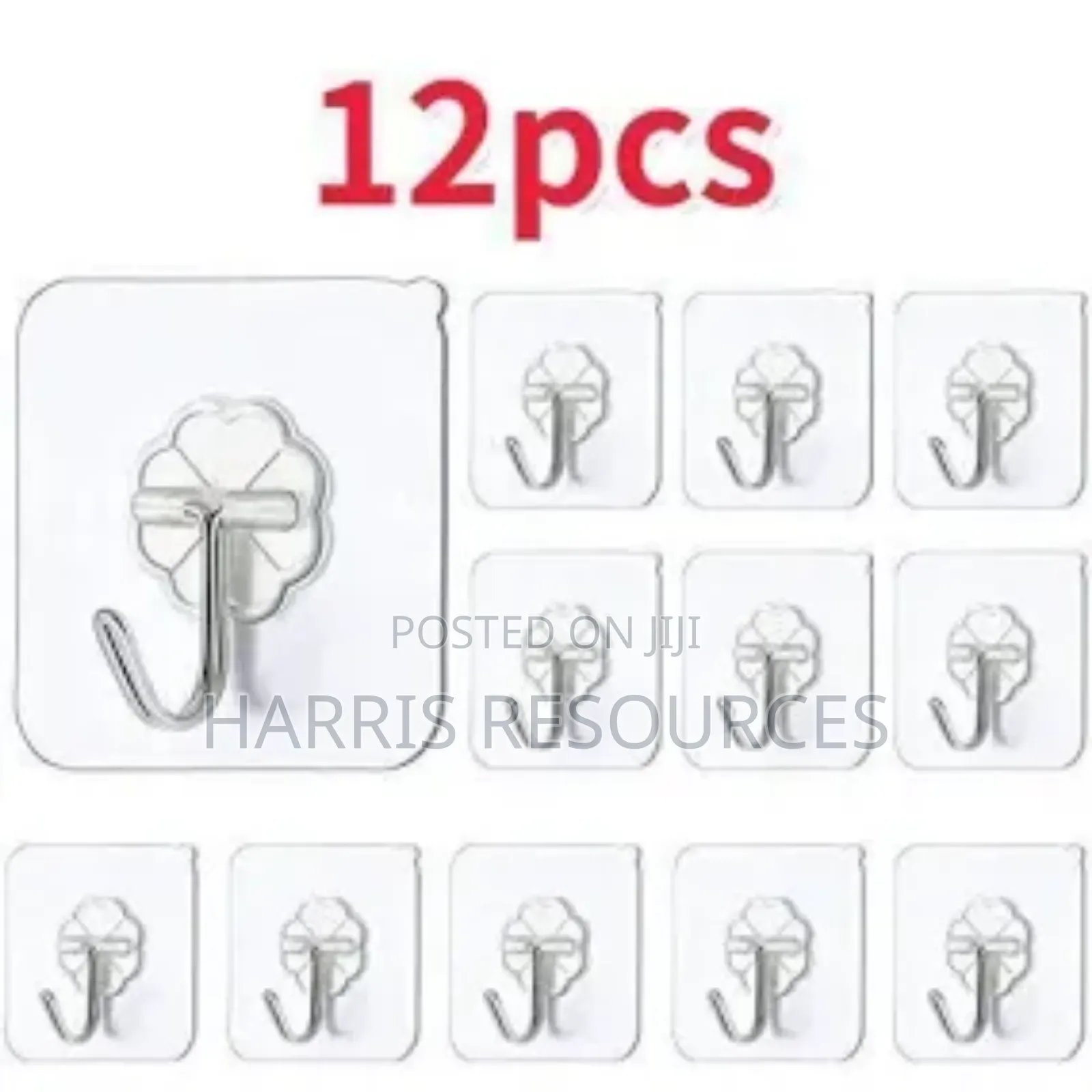 Wall Sticker Hook- 12 PCS