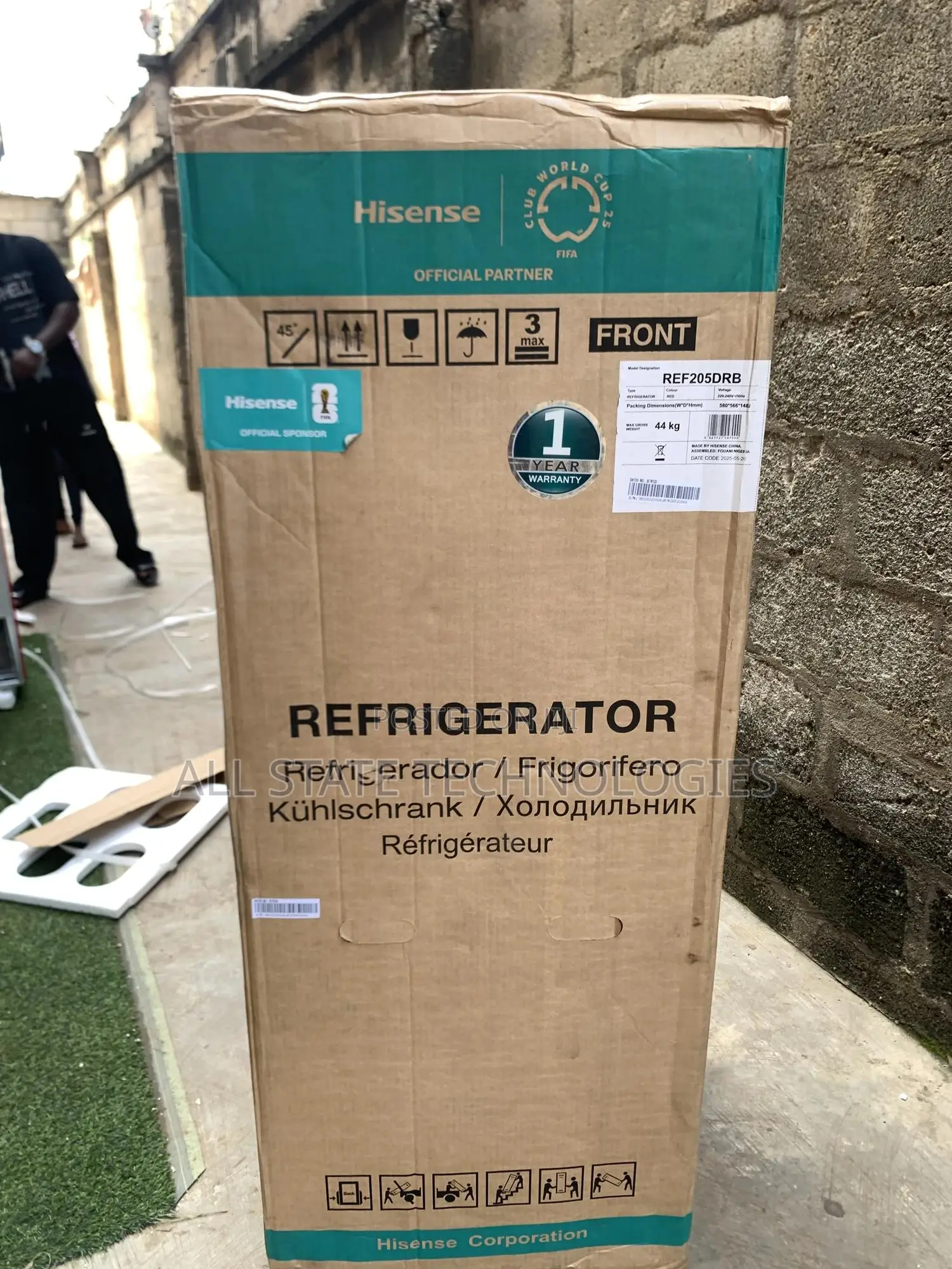 Hisense Ref 205 DRB 204l Refrigerator Offering Ample Storage